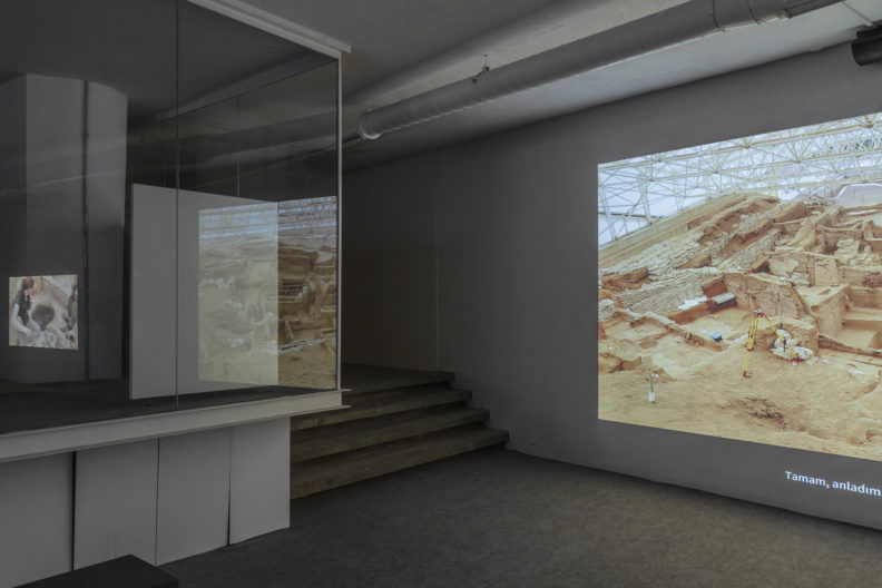 <p>Rossella Biscotti, <i>The City</i>, 2018, installation, produced by Protocinema, Istanbul, with support from Mondriaan Fund and NEARCH project, supported by the European Commission, courtesy Wilfried Lentz Gallery, Rotterdam and mor charpentier, Paris.</p>